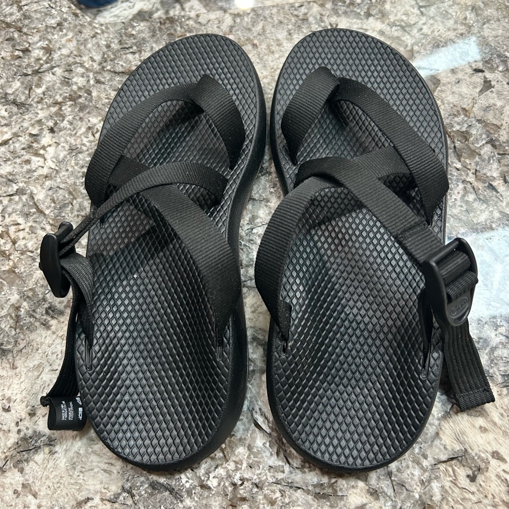 Chaco Tegu Black Sandals